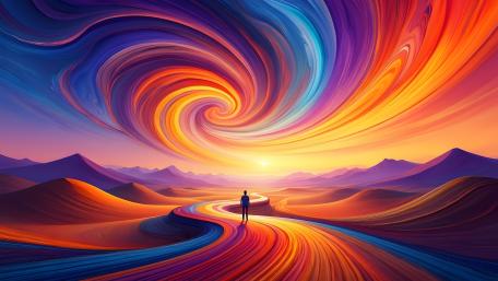 Swirling Thoughts wallpaper