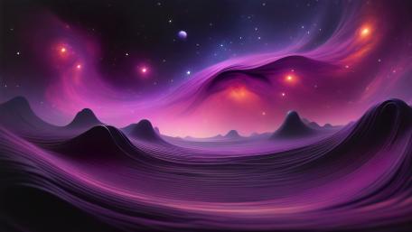 Purple Valley wallpaper