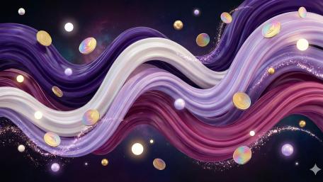 Lavender Flow wallpaper