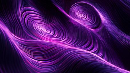 Purple Spiral Energy wallpaper