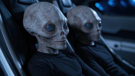 Silent Visitors in the Night Drive wallpaper