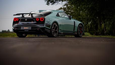 Italdesign Nissan GT-R Supercar Rear View 5K Wallpaper wallpaper
