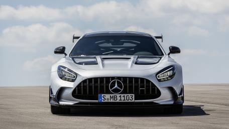 Mercedes Benz AMG GT Front View 5K Performance Wallpaper wallpaper