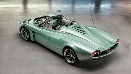 Pagani Huayra Codalunga Speedster Mint Green Roadster Wallpaper wallpaper