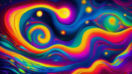 Cosmic Comet wallpaper