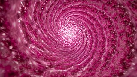 Red Sparkle Spiral wallpaper