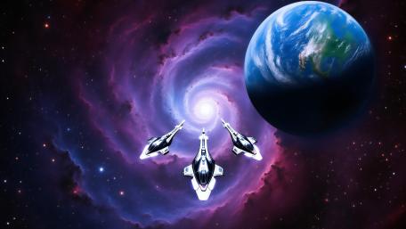 Spiral Escape wallpaper