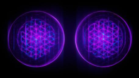 Purple Circles wallpaper