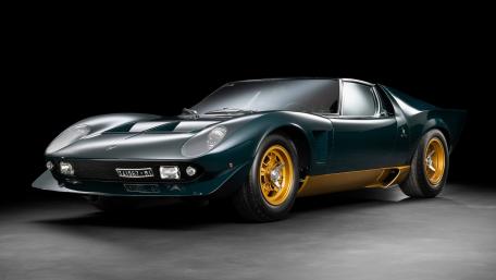 1968 Lamborghini Miura P400 S Millechiod Vintage Supercar Wallpaper wallpaper