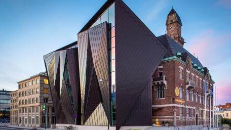 Modern Facets at World Maritime University Malmö Sweden wallpaper