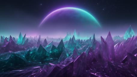 Crystal Realm wallpaper