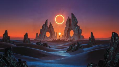 Ancient Portal wallpaper
