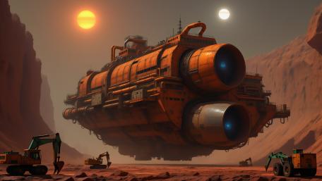 Steampunk Aliens wallpaper