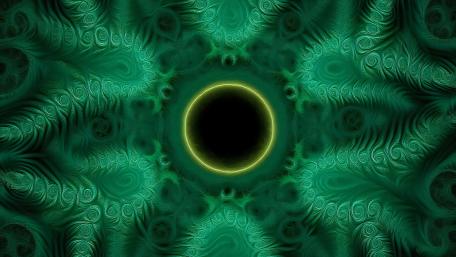 Study In Green wallpaper