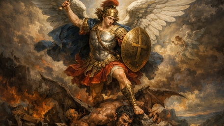 Saint Michael the Archangel wallpaper