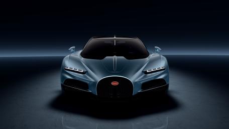 Bugatti Tourbillon Hypercar Front View in Moody 4K wallpaper