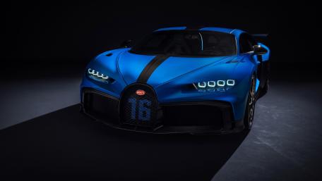 Bugatti Chiron Pur Sport Blue Fury in Cinematic 4K wallpaper