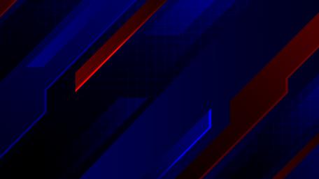 Midnight Neon Stripes in Deep Blue and Crimson Glow wallpaper