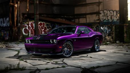 Violet Street Fury wallpaper