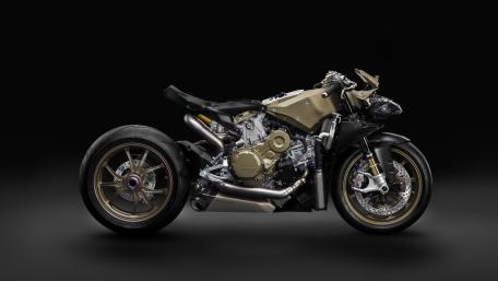 Ducati 1199 Panigale Superleggera Bare Metal Profile in 4K wallpaper