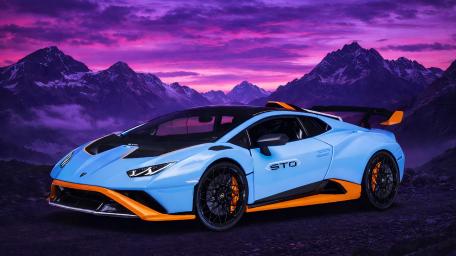 Lamborghini huracán sto wallpaper
