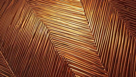 Copper Herringbone wallpaper