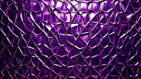 Violet Penrose Shattered Mesh Glow in Ultra Deep Purple wallpaper