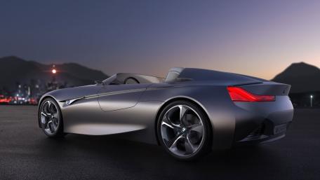 BMW Vision ConnectedDrive Dream Roadster at Dusk wallpaper