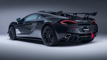 McLaren 570S Track Edition Rear View in Ultra Clean 4K wallpaper
