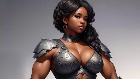 Braided Steel Heroine of the Silver Dawn wallpaper