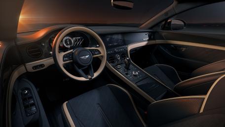 Bentley Continental GT Supersports Interior Sunset Glow 4K Wallpaper wallpaper
