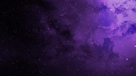 Violet Nebula Drift Across the Star Filled Universe wallpaper