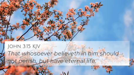 Eternal Life - John 3:15 wallpaper