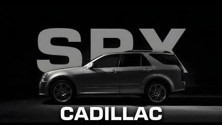 2007 Cadillac SRX Shadow Profile in Sleek 8K wallpaper