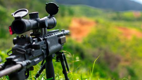 Precision Rifle in the Field wallpaper
