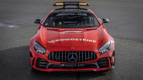 Mercedes AMG Safety Car On Track wallpaper