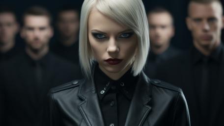 Gothic Agent Queen wallpaper
