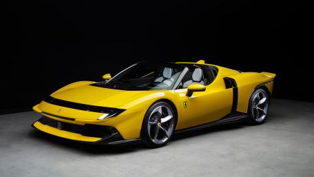 Ferrari 849 Testarossa Spider in Yellow wallpaper