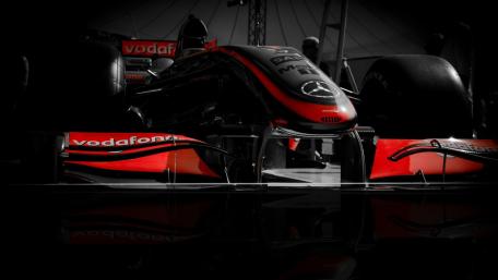 Shadowed McLaren Formula One Beast wallpaper