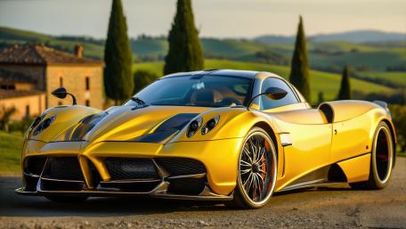 Yello Pagani wallpaper