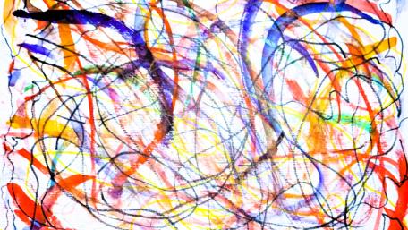 Playful Scribble Burst wallpaper