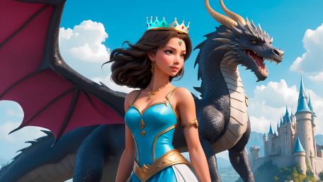 Dragon Princess Guardian wallpaper
