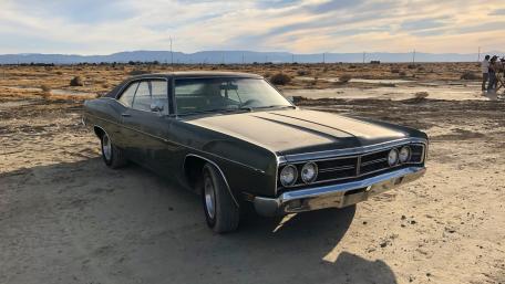 Classic Ford Galaxie Desert Cruiser wallpaper