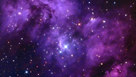 Star Nursery wallpaper