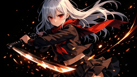Silent Blade Warrior wallpaper