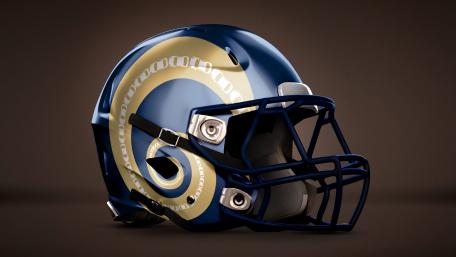 Sleek Football Helmet Showcase wallpaper