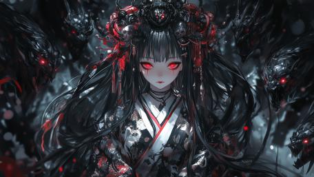 Gothic Requiem of the Crimson Eyed Maiden wallpaper
