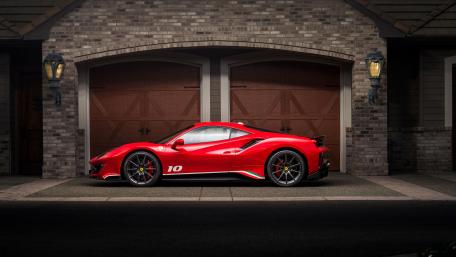 Ferrari 488 Pista Piloti Red wallpaper