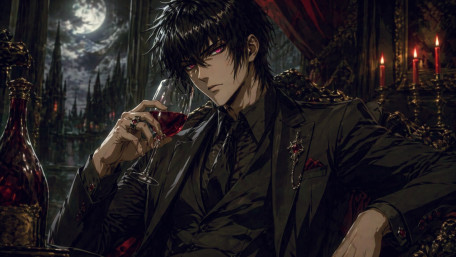Midnight Gothic Anime Lord wallpaper