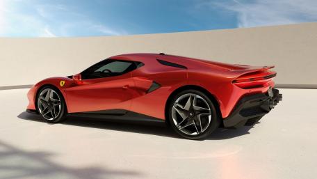 Ferrari SP48 Unica Red Supercar wallpaper
